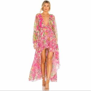 Hemant & Nandita Miyu High Low Dress